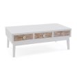 Centre Table Versa Sira Pinewood MDF Wood 60 x 41 x 110 cm For Discount