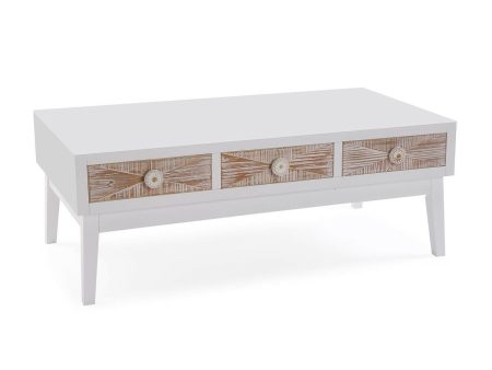 Centre Table Versa Sira Pinewood MDF Wood 60 x 41 x 110 cm For Discount