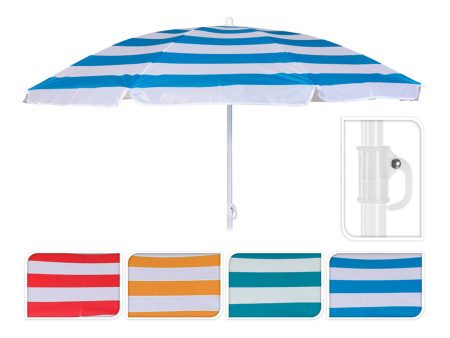 Sunshade Beach Ø 145 cm 180 cm Mediterranean Online