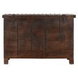 Chest Home ESPRIT Brown Iron Teak 137 x 44 x 98 cm Hot on Sale