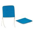 Chair cushion 38 x 2,5 x 38 cm (4 Units) For Sale