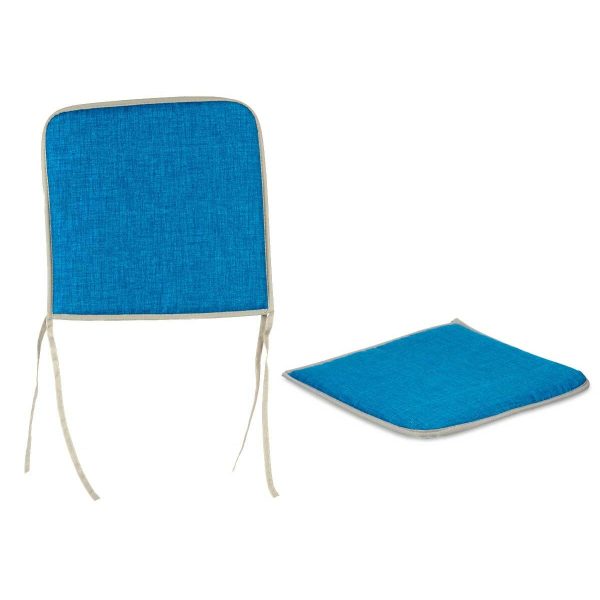 Chair cushion 38 x 2,5 x 38 cm (4 Units) For Sale