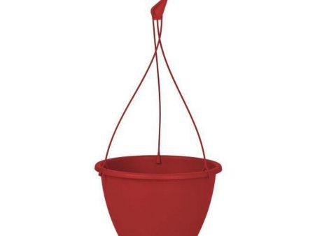 Hanging Planter Artevasi Dark Red 31 x 31 x 20,5 cm Online now