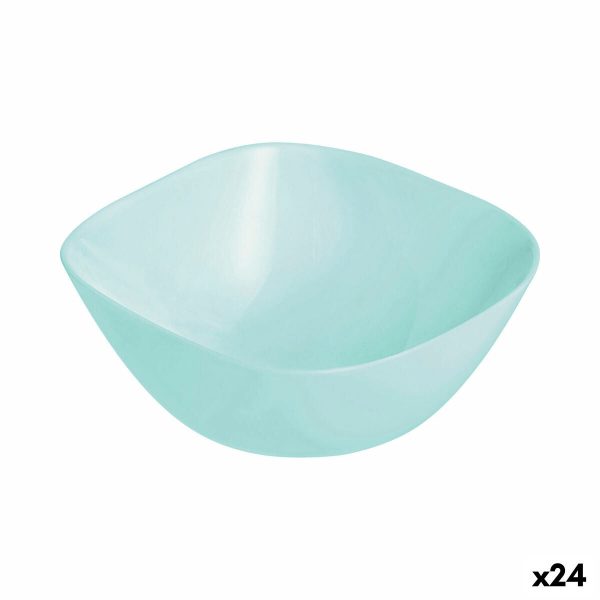 Bowl Luminarc Carine Turquoise Glass 14 cm (24 Units) For Sale