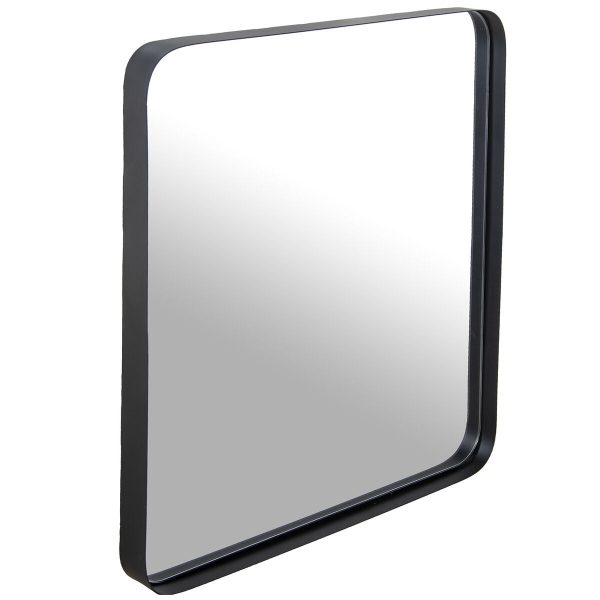 Wall mirror Alexandra House Living Black Squared Online