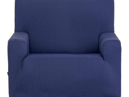 Armchair slipcovers Eysa ULISES Blue 70 x 110 x 110 cm For Sale