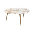 Centre Table DKD Home Decor Mango wood (90 x 90 x 45 cm) Cheap