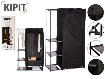 Cupboard Black polypropylene (Refurbished A) Hot on Sale