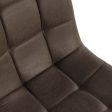 Chair Versa Aventia Dark brown 59 x 87 x 47 cm (2 Units) Discount