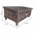 Chest Alexandra House Living Brown Iron Acacia Mango wood 72 x 53 x 127 cm For Discount