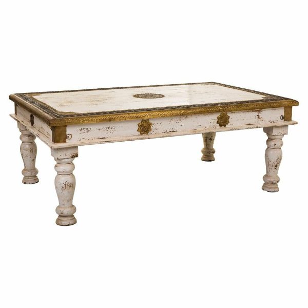 Centre Table Alexandra House Living Mango wood 77 x 45 x 120 cm on Sale