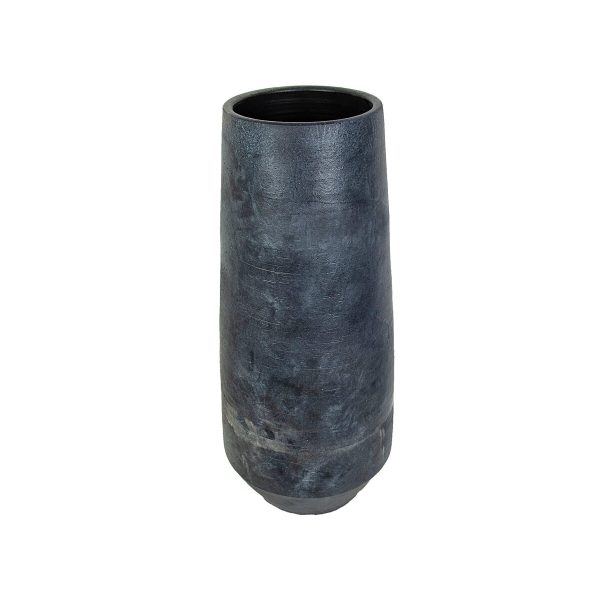 Vase Romimex Grey Ceramic 22 x 60 x 22 cm Online Sale