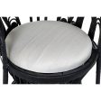 Garden chair DKD Home Decor 96 x 66 x 145 cm 96 x 66 x 140 cm Black White Hot on Sale