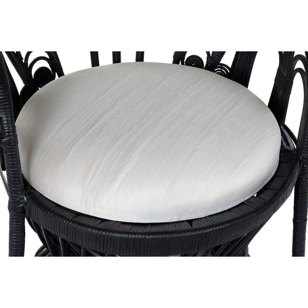 Garden chair DKD Home Decor 96 x 66 x 145 cm 96 x 66 x 140 cm Black White Hot on Sale