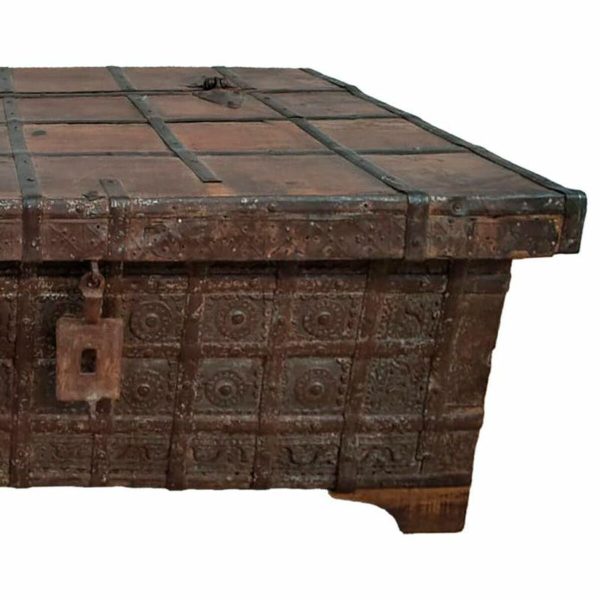 Chest Alexandra House Living Brown Recycled Wood 70 x 45 x 119 cm Supply