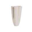 Vase Home ESPRIT White Ceramic 15 x 13 x 29 cm Supply