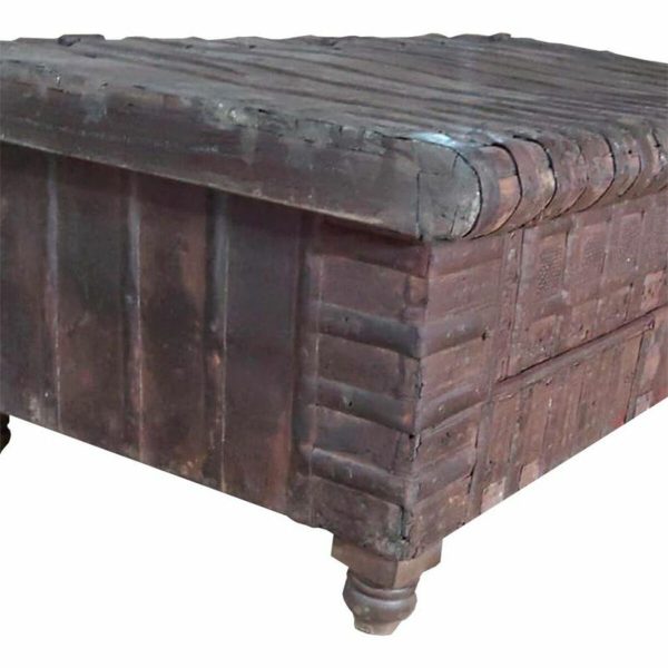 Chest Alexandra House Living Brown Iron Acacia Mango wood 72 x 47 x 130 cm Fashion