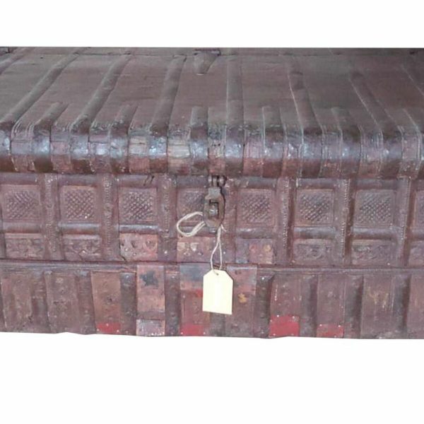 Chest Alexandra House Living Brown Iron Acacia Mango wood 72 x 47 x 130 cm Fashion