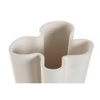 Vase Home ESPRIT White Ceramic 15 x 13 x 29 cm Supply