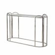 Console DKD Home Decor Silver Metal Crystal 115,5 x 36,5 x 78 cm Online Hot Sale