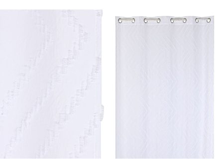 Curtain Home ESPRIT White 140 x 260 x 260 cm Embroidery Online Hot Sale