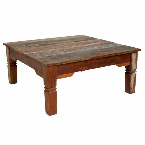 Centre Table Alexandra House Living Recycled Wood Acacia Mango wood 90 x 40 x 90 cm Online Hot Sale