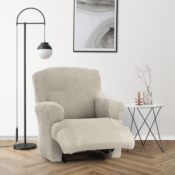 Armchair slipcovers Eysa THOR White 80 x 100 x 90 cm Fashion