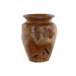 Vase Home ESPRIT Multicolour Wood Hot on Sale