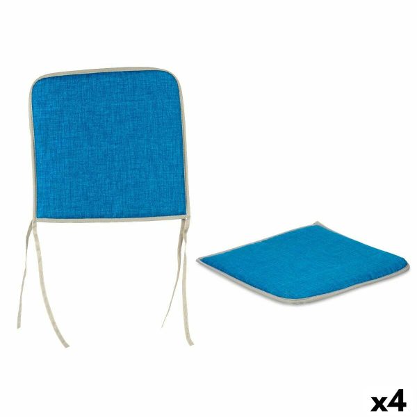 Chair cushion 38 x 2,5 x 38 cm (4 Units) For Sale