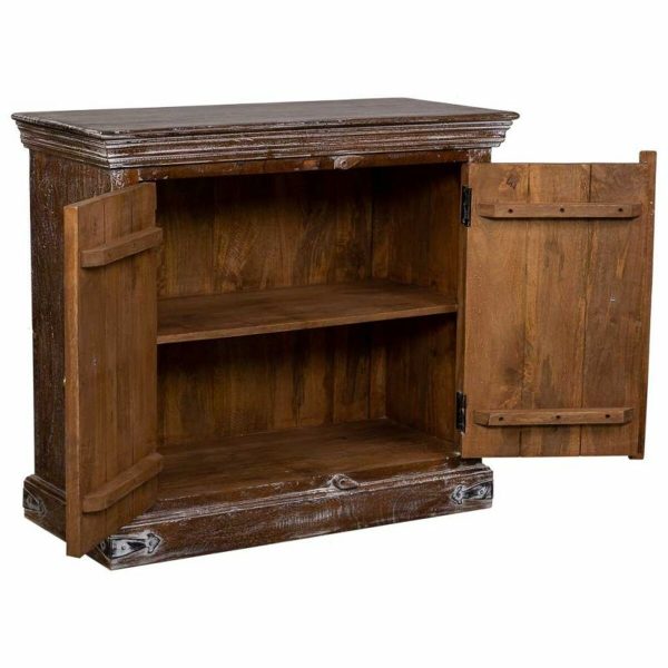 Console Alexandra House Living Brown Mango wood 40 x 90 x 80 cm on Sale