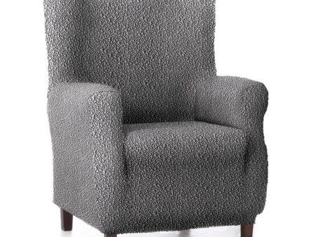 Wingback chair cover Eysa ROC Dark grey 80 x 120 x 100 cm Supply