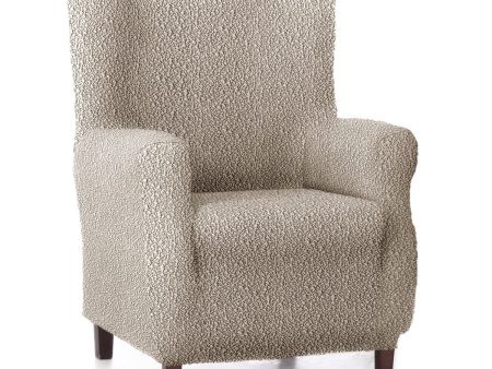 Wingback chair cover Eysa ROC Light brown 80 x 120 x 100 cm Cheap